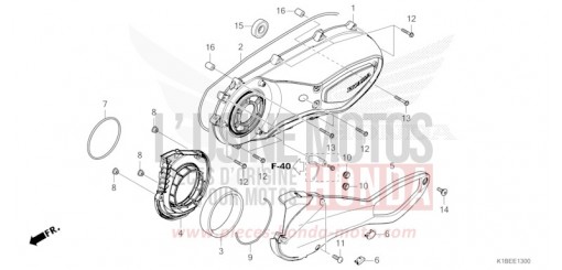 PANNEAU CARTER-MOTEUR G. NSS350AR de 2024